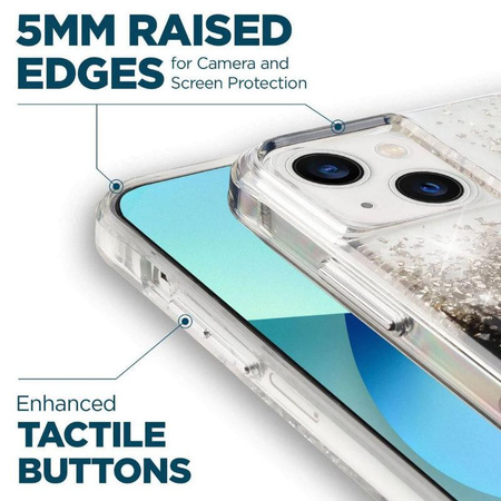 Case-Mate Karat MagSafe - iPhone 14 Hülle mit Onyx verziert (Onyx)