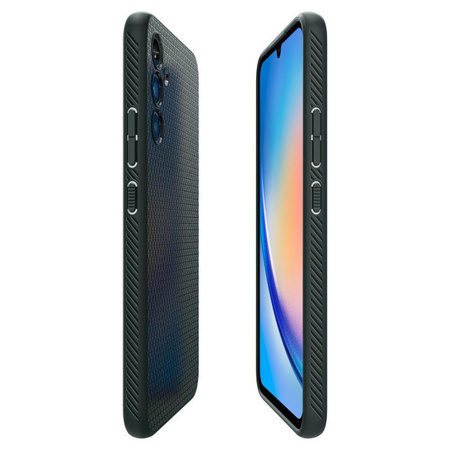 Spigen Liquid Air - tok Samsung Galaxy A34 5G (Abyss zöld)