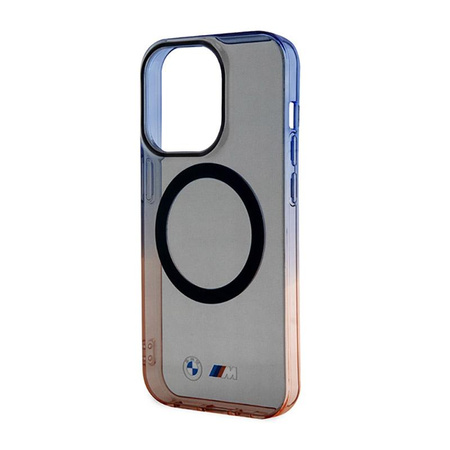 BMW Gradient Bumper MagSafe - Etui iPhone 14 Pro (Szary)