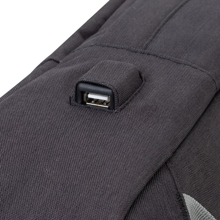 Rivacase - Prater, sac à dos pour notebook, ordinateur portable 15.6" (noir)
