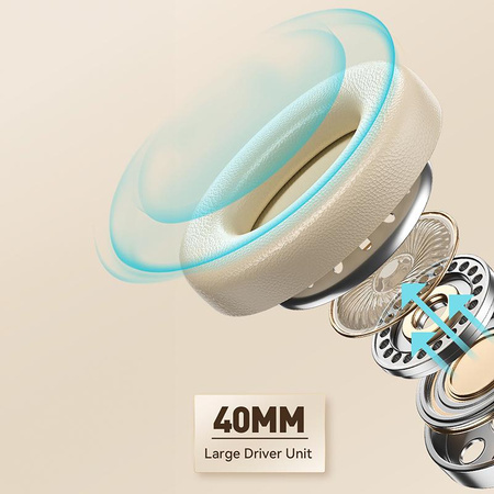 WEKOME M11 Enjoyer Series - Bezdrátová náhlavní sluchátka Bluetooth V5.3 ANC (Bílá)