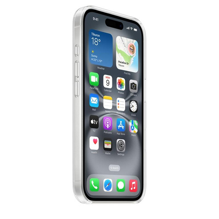 Apple průhledné pouzdro - Pouzdro MagSafe pro iPhone 16 (Čiré)