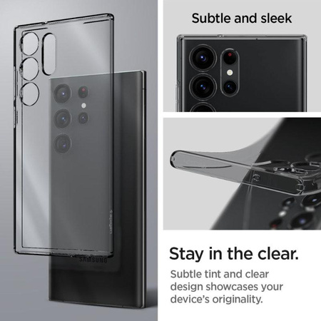 Spigen Liquid Crystal - Etui do Samsung Galaxy S23 Ultra (Space Crystal)
