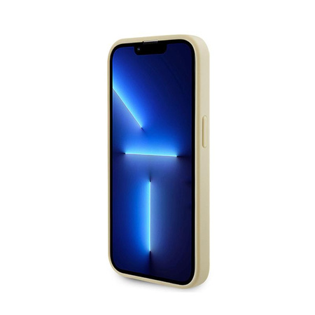 Pouzdro Guess Saffiano MagSafe - iPhone 15 Pro Max (zlaté)