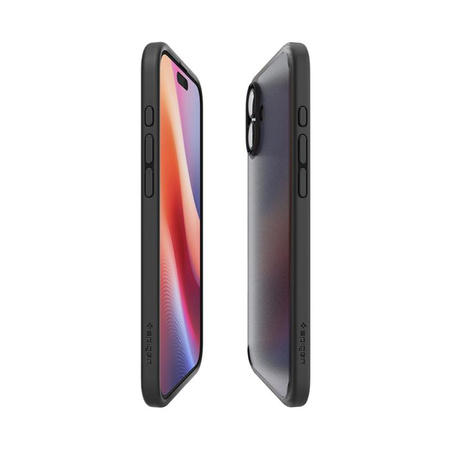 Spigen Ultra Hybrid - Hülle für iPhone 16 (Frost Black)