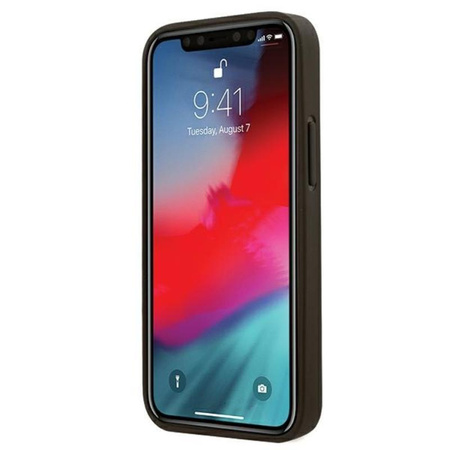 Guess 4G Bottom Stripe Collection - iPhone 12 mini tok (barna)