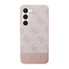Guess 4G Bottom Stripe Metal Logo Collection - Samsung Galaxy S23 tok (rózsaszín)