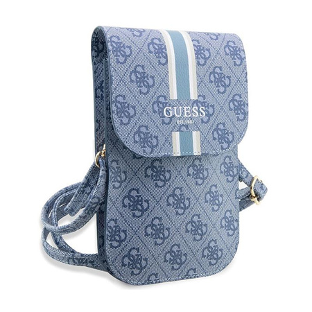 Guess 4G Stripes - Sacoche pour téléphone portable (bleu)