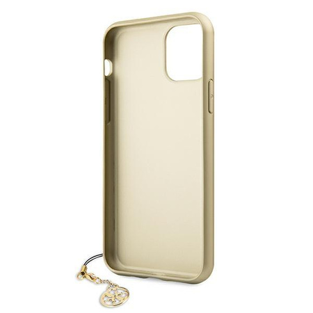 Kolekce Guess 4G Charms - pouzdro na iPhone 11 (hnědé)
