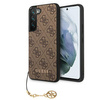 Guess 4G Charms Collection - Etui Samsung Galaxy S22 (marron)