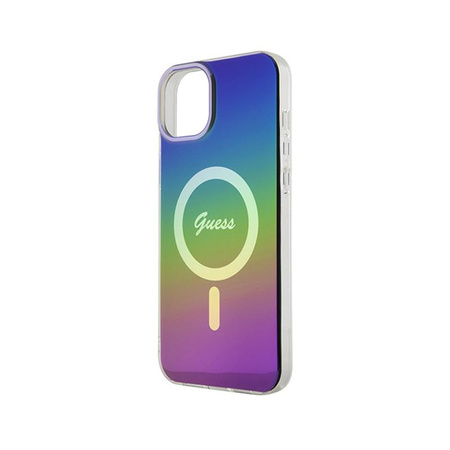Guess IML Irizáló MagSafe - iPhone 15 Plus tok (színes)