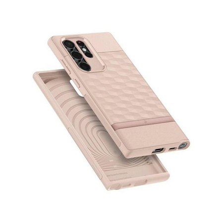 Spigen - Caseology Parallax Case pour Samsung Galaxy S22 Ultra (rose)
