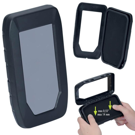 iGrip Universal Biker Stem Splashbox - Support vélo universel pour smartphones