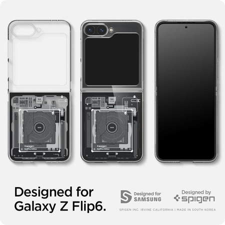 Spigen Airskin - tok a Samsung Galaxy Z Flip 6 (Zero One) számára