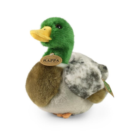 Rappa - Plyšový realistický maskot kachna divoká 20 cm Ekologicky šetrný