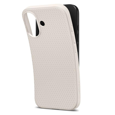 Spigen Liquid Air - Pouzdro pro iPhone 17 (Natural Titanium)