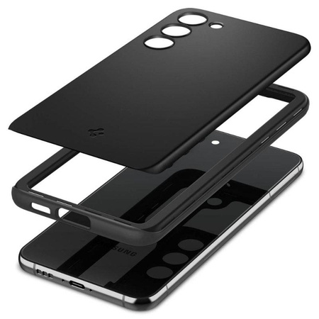 Spigen Thin Fit - Etui do Samsung Galaxy S23 (Czarny)