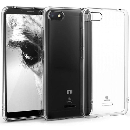 Crong Crystal Slim Cover - Etui Xiaomi Redmi 6A (Transparent)