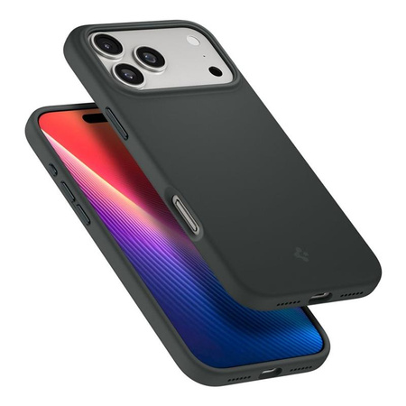 ETUI DO IPHONE 17 PRO MAX do MAGSAFE SPIGEN SILIKONOWE ORYGINALNE ZIELONE