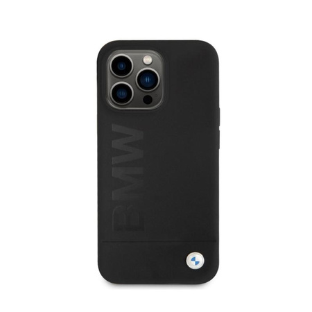BMW Silicone Signature Logo Magsafe - iPhone 13 Pro Case (noir)