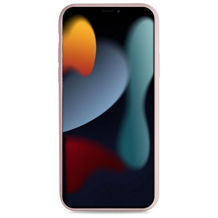 PURO ICON Cover - pouzdro na iPhone 13 Pro Max s antimikrobiální ochranou (pískově růžové)