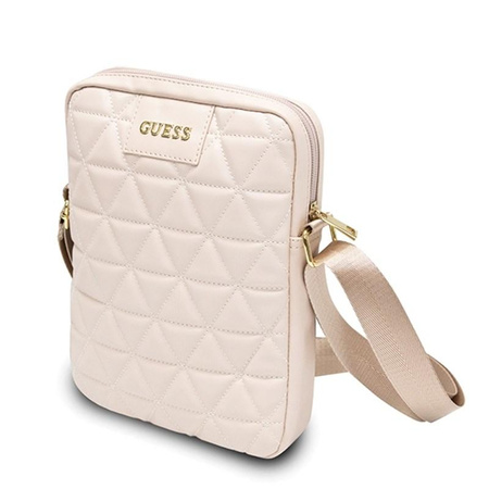 Guess Gesteppte Tablet-Tasche - 10" Notebook-/Tablet-Tasche (rosa)