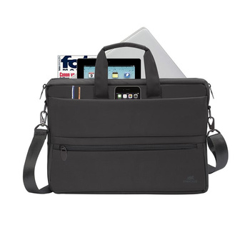 Rivacase - Tiergarten, sacoche pour ordinateur portable 15,6" (graphite)