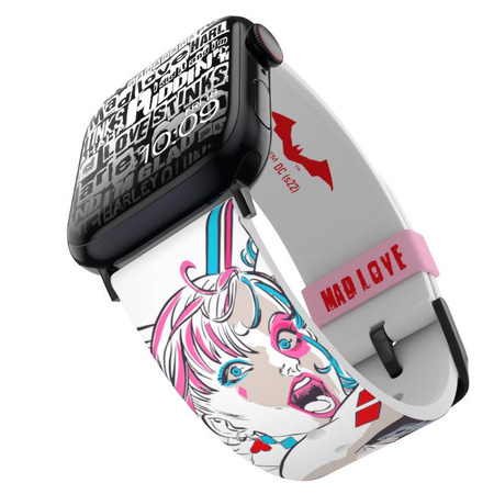 DC Comics - Armband für Apple Watch (Harley Quinn Manga - Love Stinks)