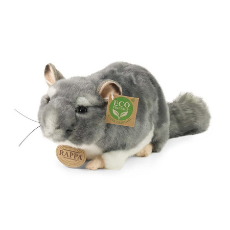 MASKOTKA PLUSZOWA SZYNSZYLA REALISTYCZNA 22 cm RAPPA ECO PLUSZAK DZIECKA