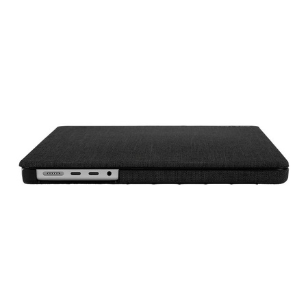 Incase Textured Hardshell in Woolenex - Materiałowa obudowa MacBook Pro 14" (2023-2021) (grafitowy)