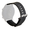 PURO ICON Multibrand csuklópánt - Univerzális okosóra szíj 22 mm (S/M & M/L) (fekete)