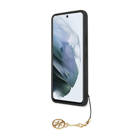 Kolekce Guess 4G Charms - pouzdro pro Samsung Galaxy S23 (šedé)