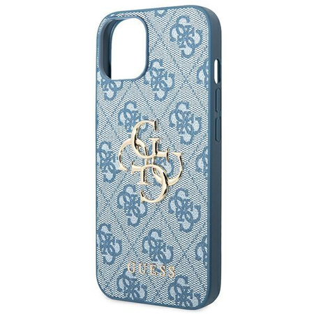 Guess 4G Big Metal Logo - iPhone 14 tok (kék)