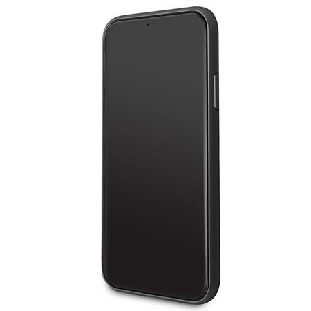 Guess Iridescent - Coque iPhone Xs / X (noir)