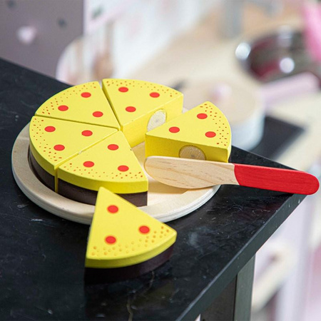 New Classic Toys - Fából készült tejszínhabos tortavágó