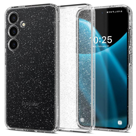 Spigen Liquid Crystal Glitter - Etui pour Samsung Galaxy S24 (Transparent)