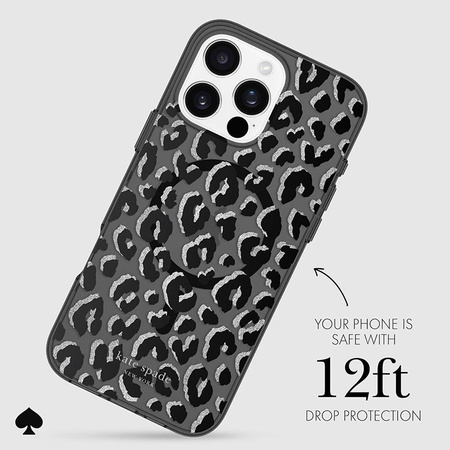 Kate Spade New York Protective MagSafe - Pouzdro pro iPhone 16 Pro Max (City Leopard)