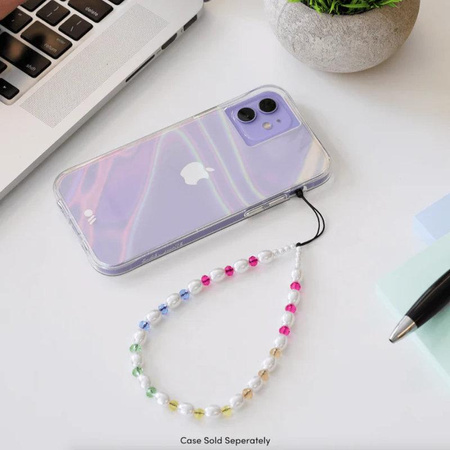 Case-Mate Universal Beaded Phone Wristlet - Přívěsek na telefon s korálky (Jelly Bean Pearl)