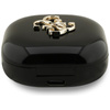 Guess 4G Metal Logo - TWS Bluetooth Earphones + Charging Case (Black)