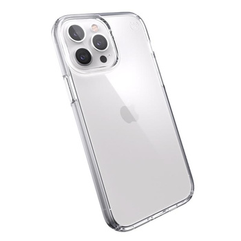 Speck Presidio Perfect-Clear - pouzdro pro iPhone 13 Pro Max / iPhone 12 Pro Max s povrchovou úpravou MICROBAN (čiré)