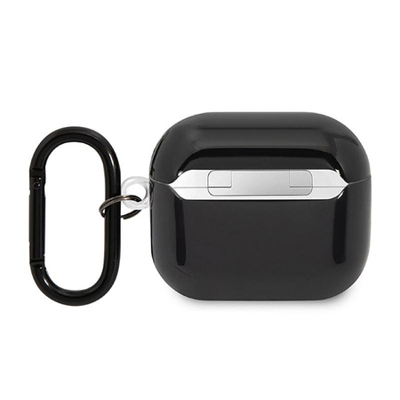 BMW Lignes colorées multiples - Étui AirPods 3 (Noir)