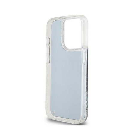 DKNY Liquid Glitter Big Logo - iPhone 14 Pro tok (fekete)