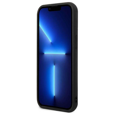 Karl Lagerfeld Ikonik 3D Karl & Choupette - Coque iPhone 13 (noir)