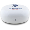 US Polo Assn DH Logo - Casque TWS + étui de chargement (blanc)