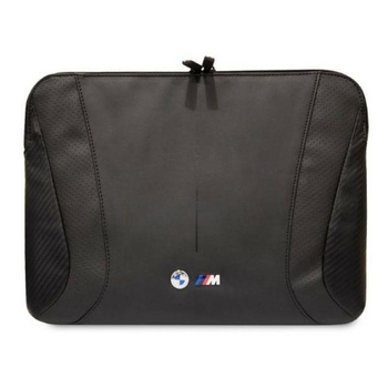 BMW Carbon&Perforated - Sacoche pour ordinateur portable 14" (noir)