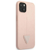 Guess Saffiano Triangle Logo Case - iPhone 13 Case (pink)