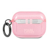 Karl Lagerfeld Karl Head Glitter - Case for Airpods Pro (Pink)