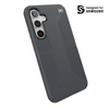 Speck Presidio2 Grip - Samsung Galaxy S24+ Case (Charcoal Grey / Cool Bronze)