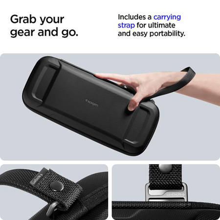 Spigen Rugged Armor Pro - pouzdro pro Sony PlayStation Portal (černé)