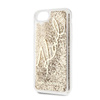Karl Lagerfeld Signature Glitter Case - Coque iPhone SE 2020 / 8 / 7 (Or)